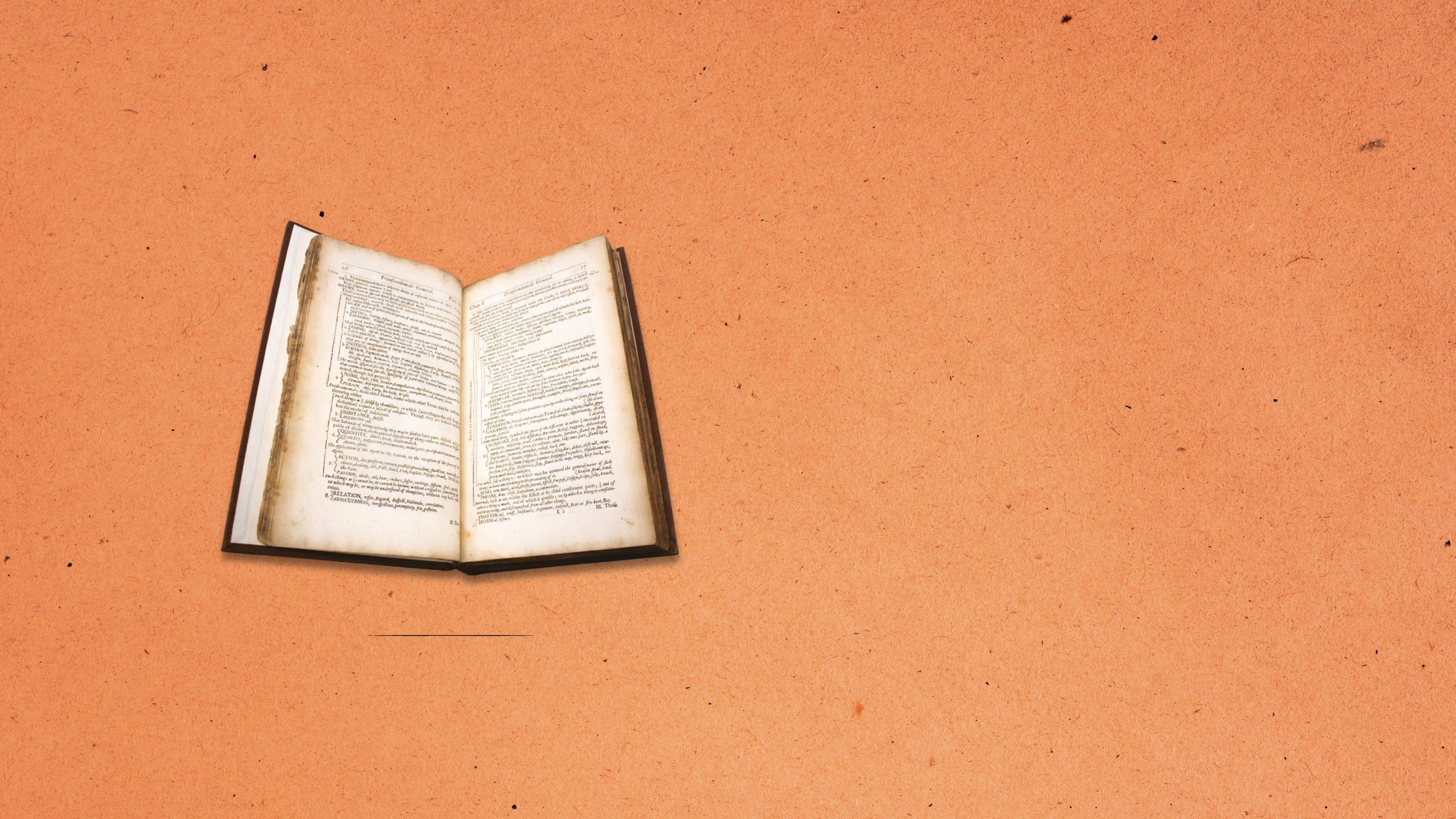 John Wilkins’ An Essay towards a Real Character and a Philosophical Language.