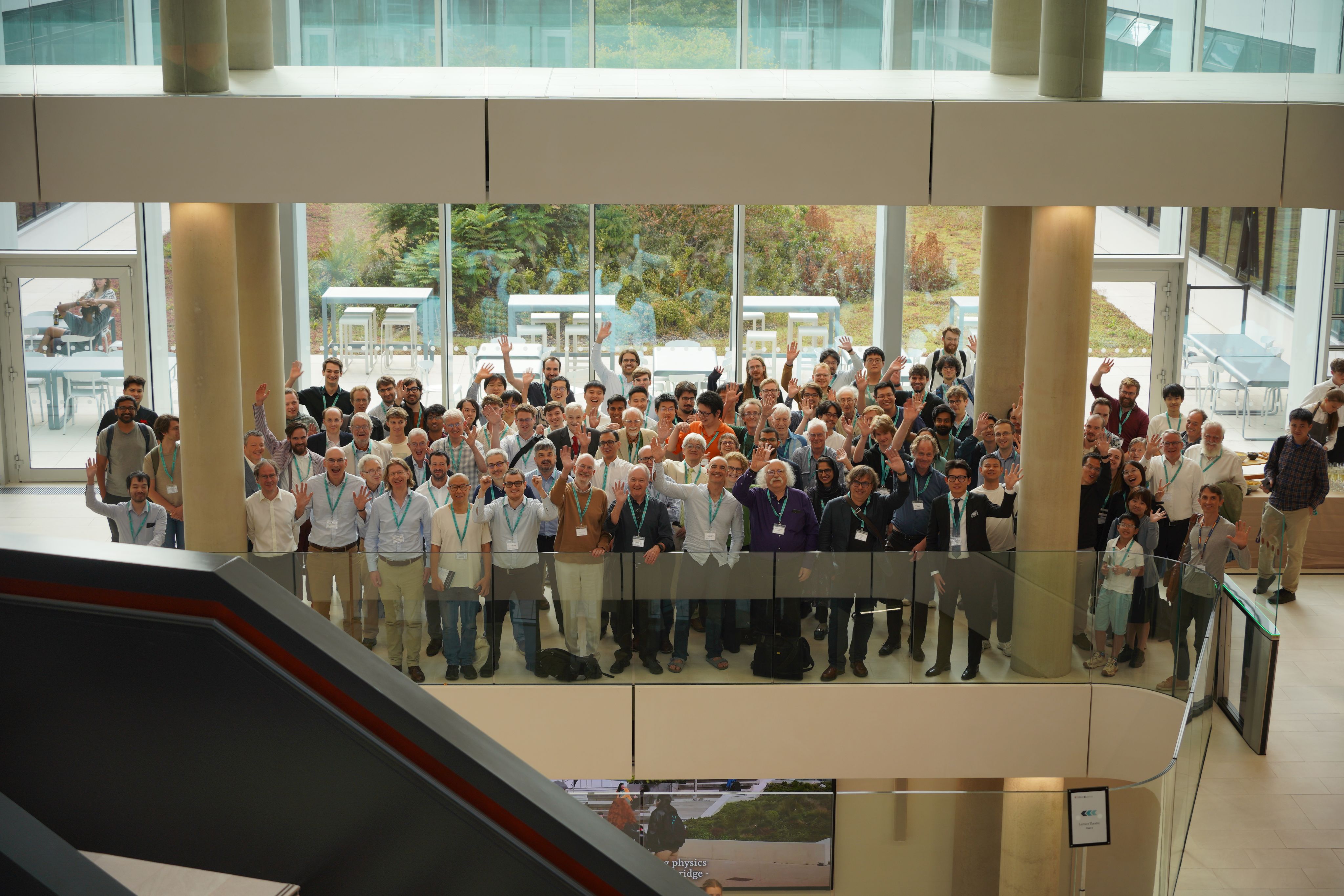 Group photo of all the TCM anniversary attendees at the Ray Dolby Centre.