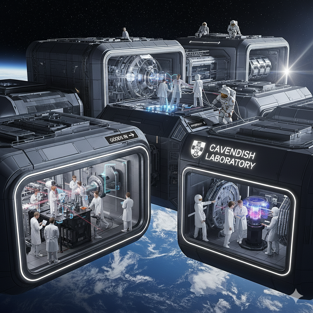 Cavendish IV: A Space Odyssey, by René Tronsgaard, generated with Google Gemini